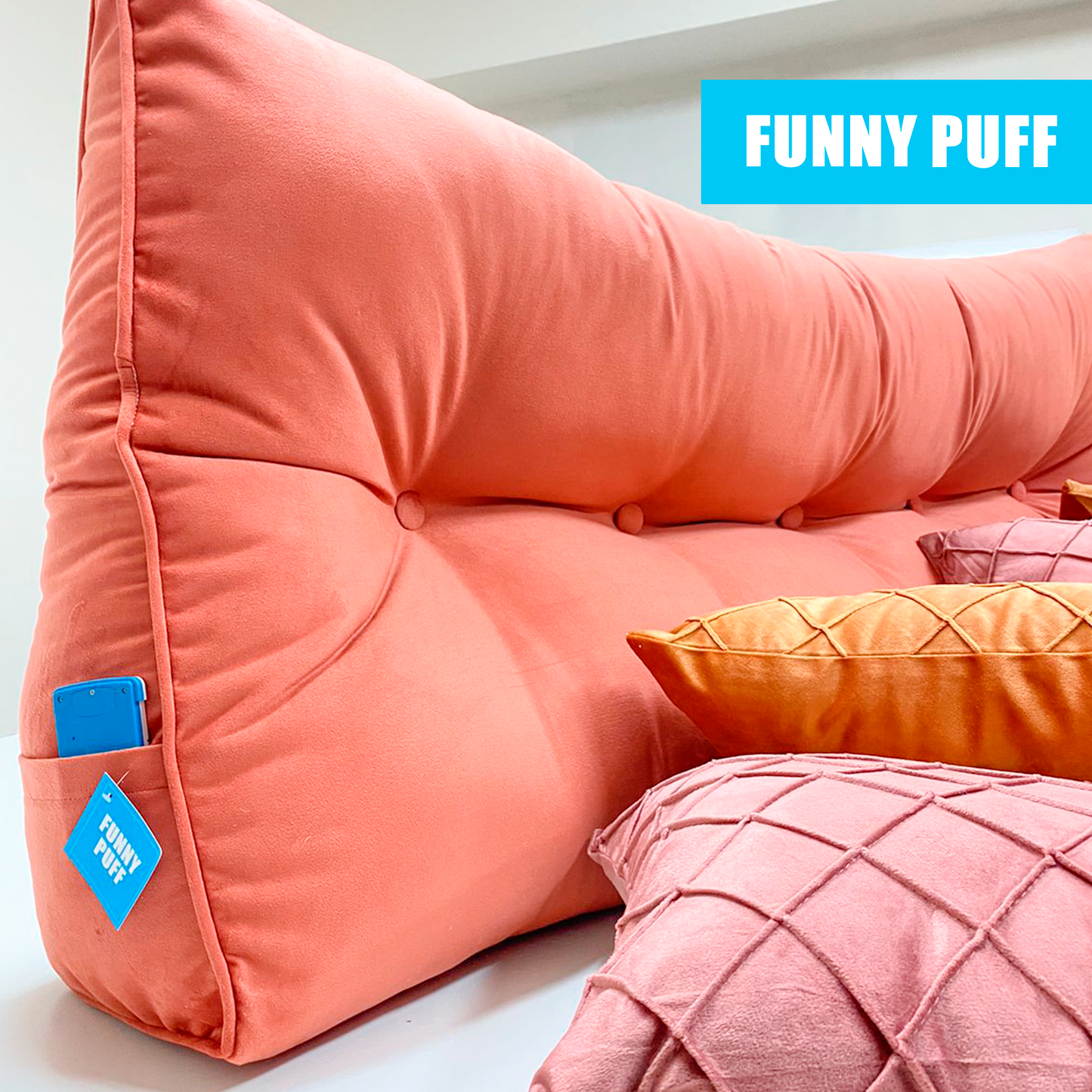 FUNNY BACK – Respaldo de Cama tipo cojin