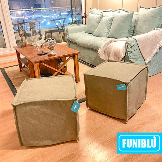 POUF SANTINO Funda Desmontable